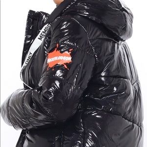 90’s Throwback Nickelodeon Puffer Jacket
